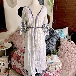 Zara Embroidered Kimono/Dress